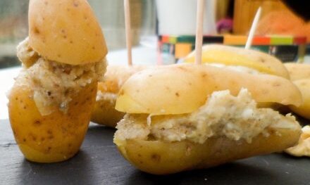 Bouchées de Ratte du Touquet au Roquefort