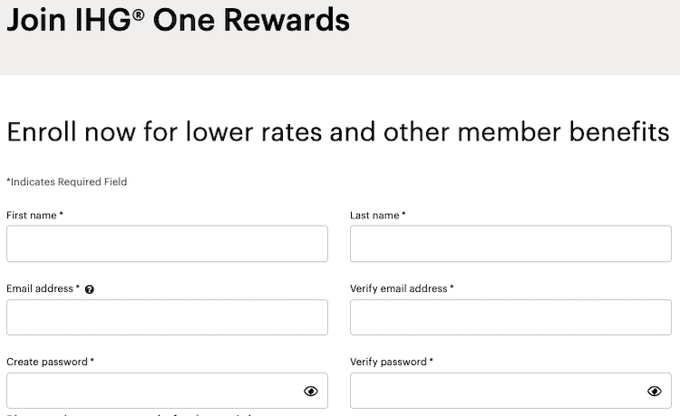 Mastering the IHG Rewards Game: Your Guide to Earning More Points 2 Join IHG One Rewards
