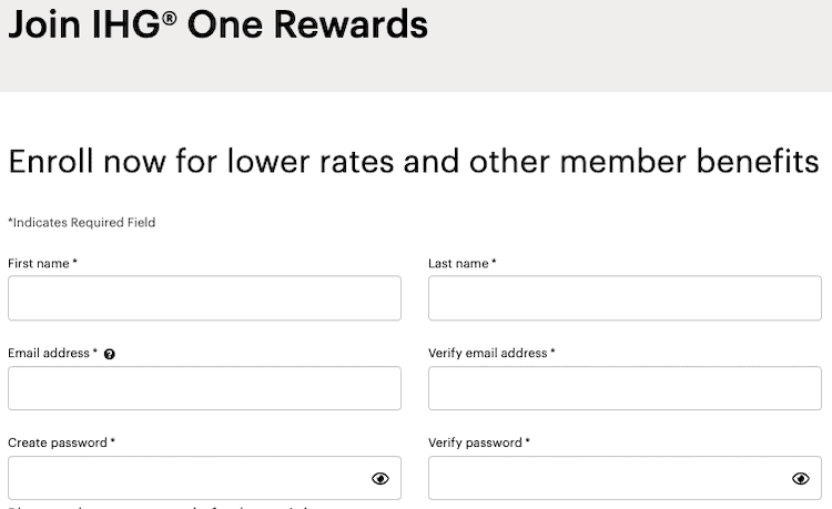 Mastering the IHG Rewards Game: Your Guide to Earning More Points 2 Join IHG One Rewards