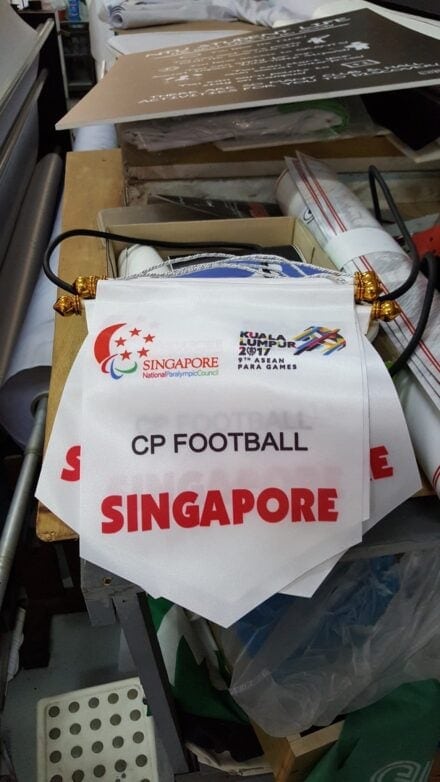 Custom Podium banner