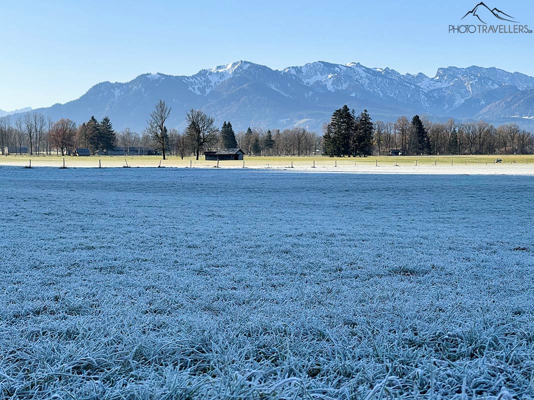 Blick auf die Berge