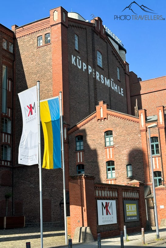 Das Museum Küppersmühle in Duisburg