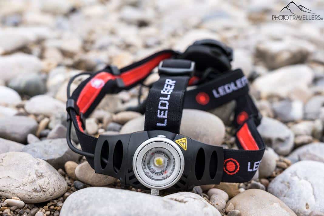 Die Kopfleuchte Ledlenser H6R