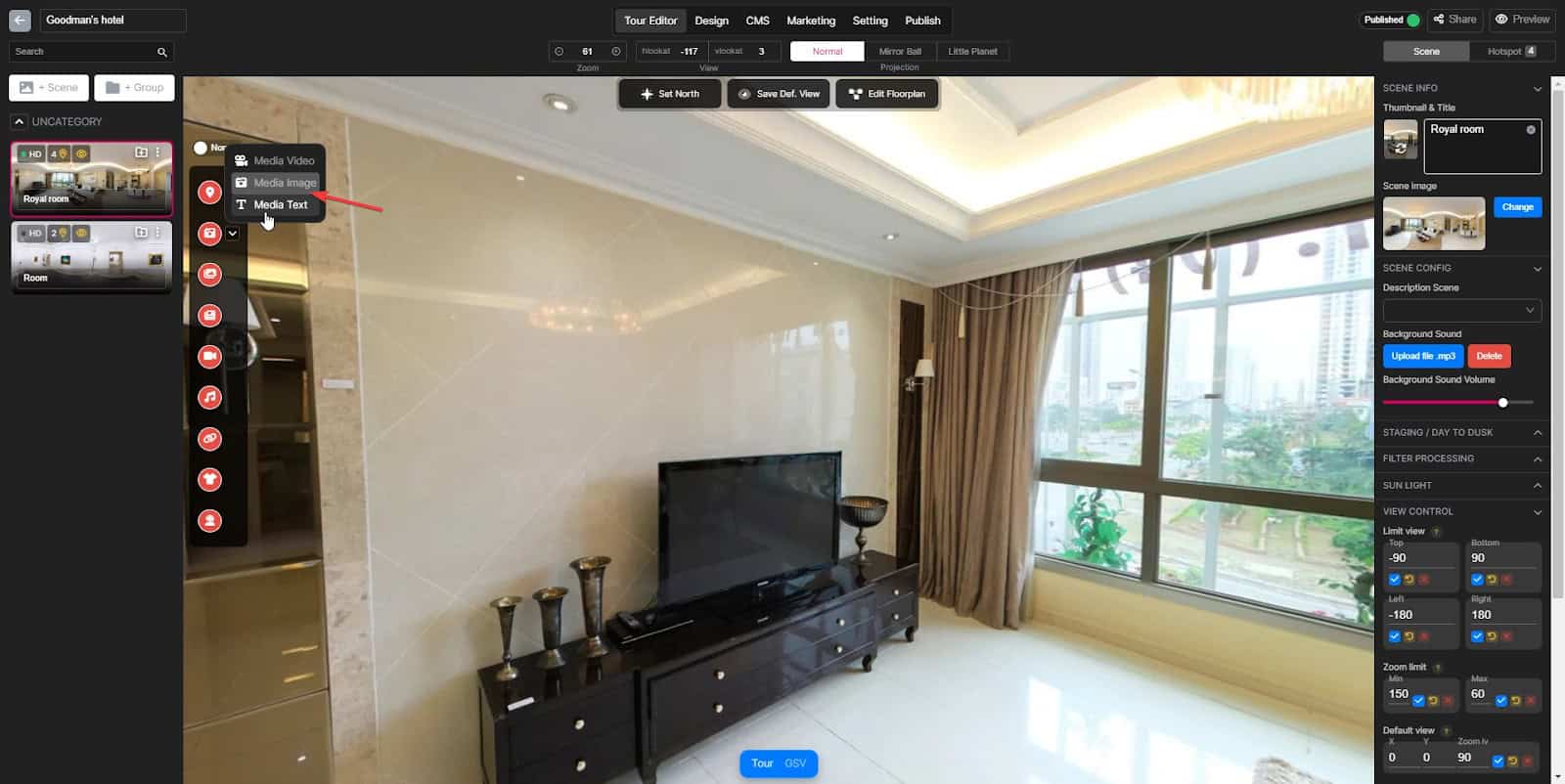 Edit hotspot Media Text 2 image 204