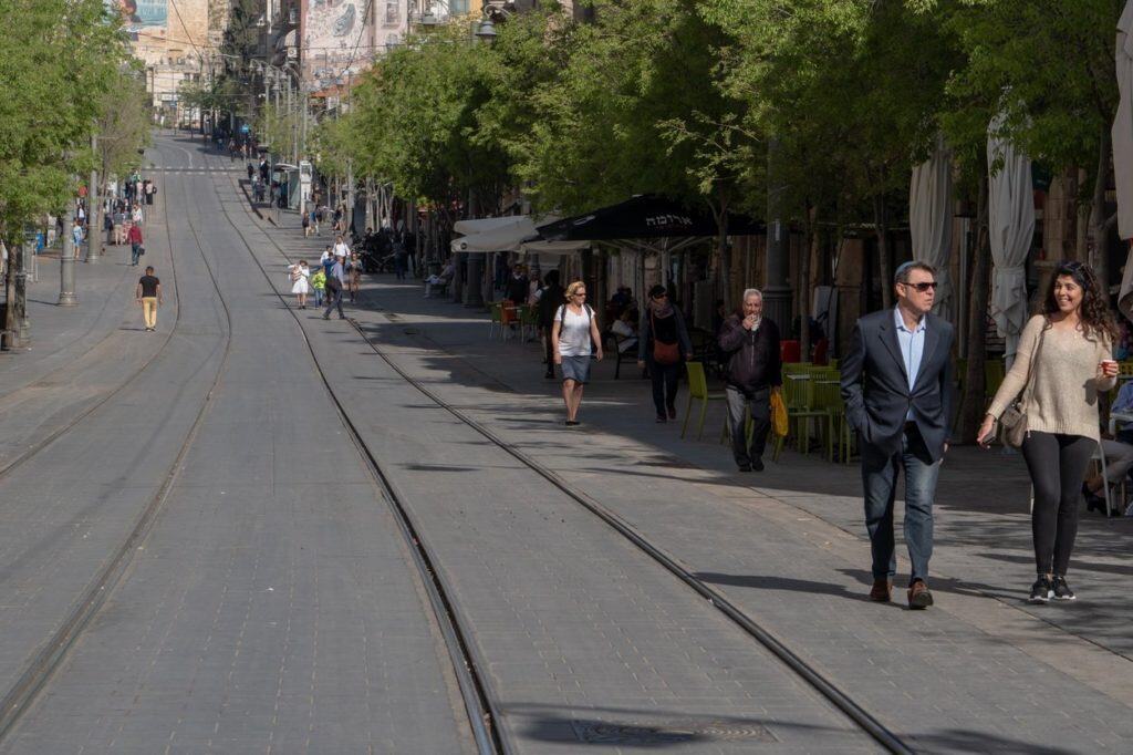 jaffa street w jerozolimie