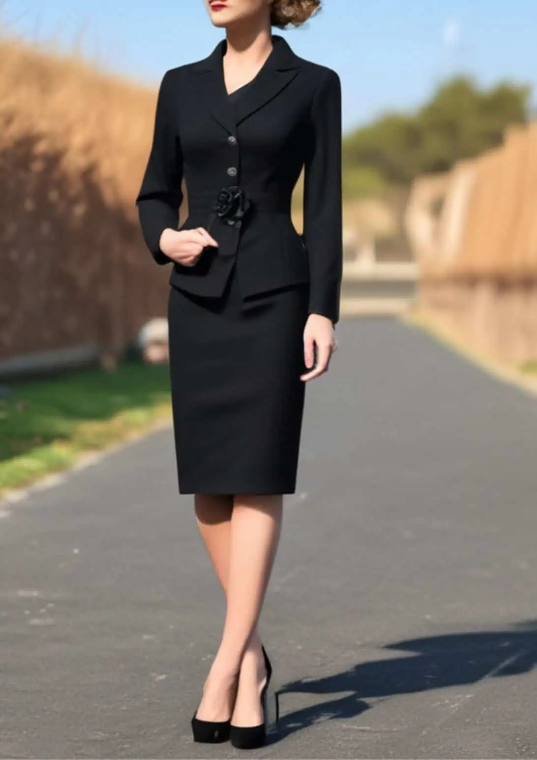 princess polly baby blue dress Black Funeral Dresses | Women's Funeral Dresses main image 1