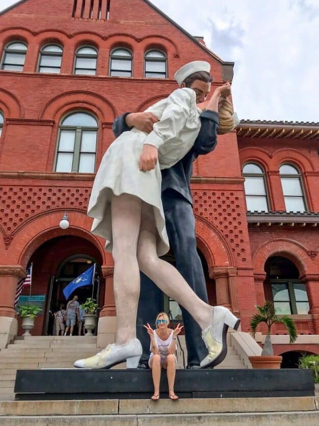 pomnik pielęgniarki i marynarza w key west