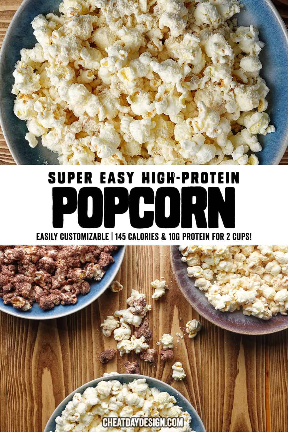 Protein Popcorn: Low-Calorie & Customizable