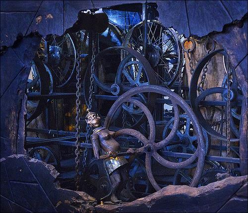 Galería cinética Sharmanka - Detalle del reloj del milenio | Licencia Creative Commons por Dun_deagh