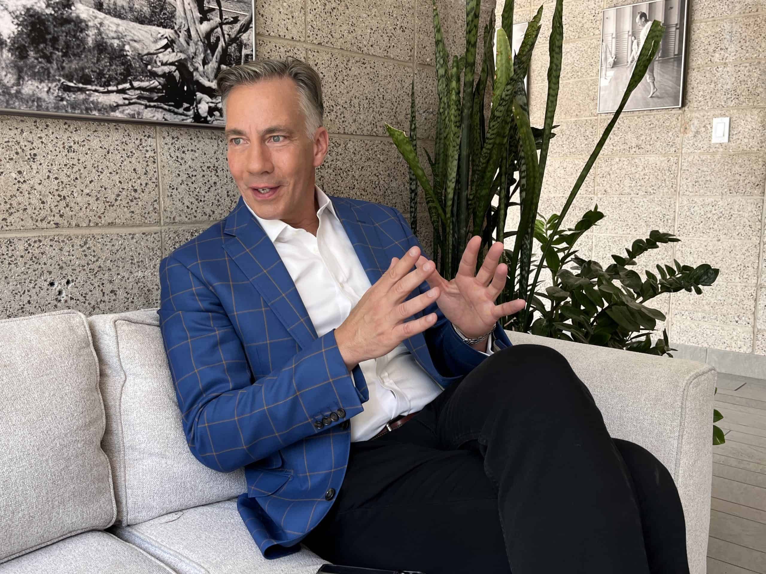 Jim Sciutto discusses Lee Jae-myung’s North Korea policy during an interview at the Aspen Security Forum on July 16.