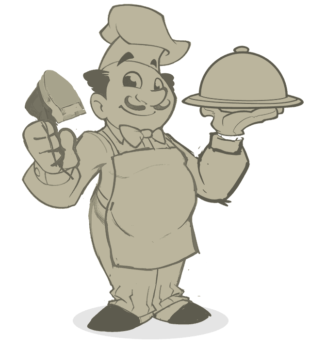 Initial Mascot Sketch Initial Mascot Sketch