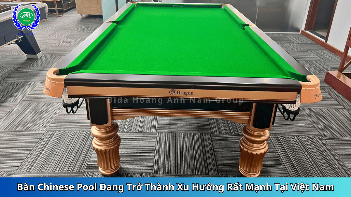 Bàn Chinese Pool Đang Trở Thành Xu Hướng Rất Mạnh Tại Việt Nam