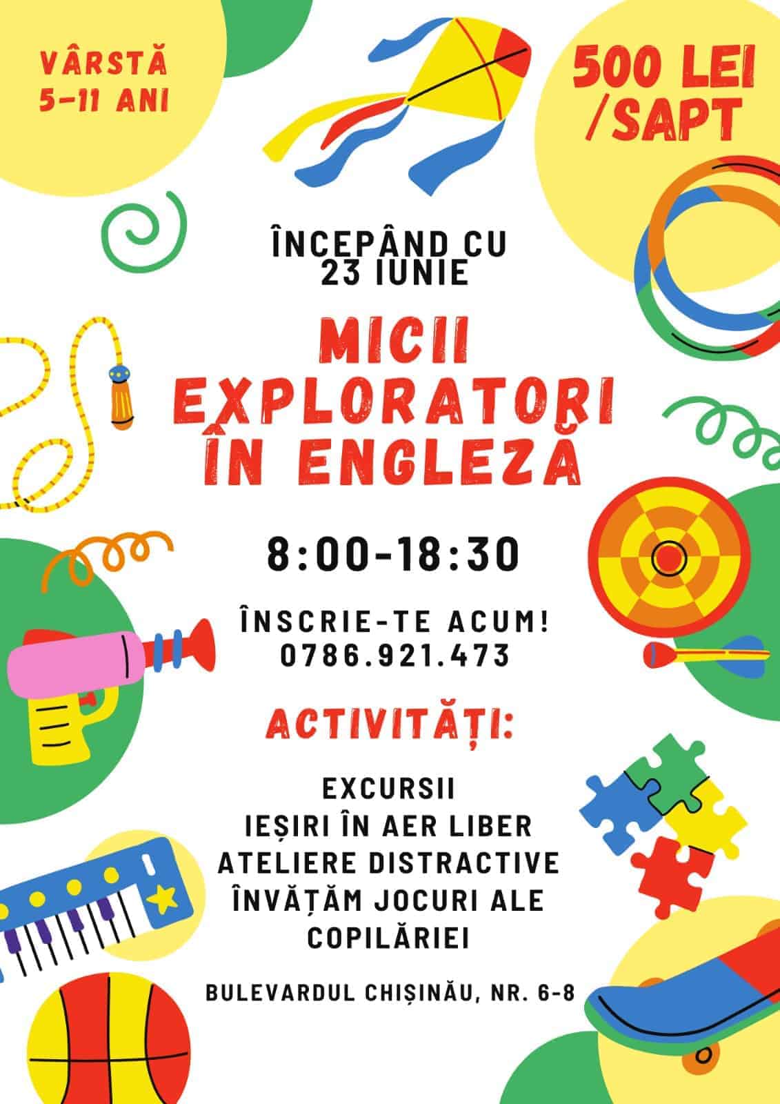 Scoala de Vara Taramul Magic Voi Reusi