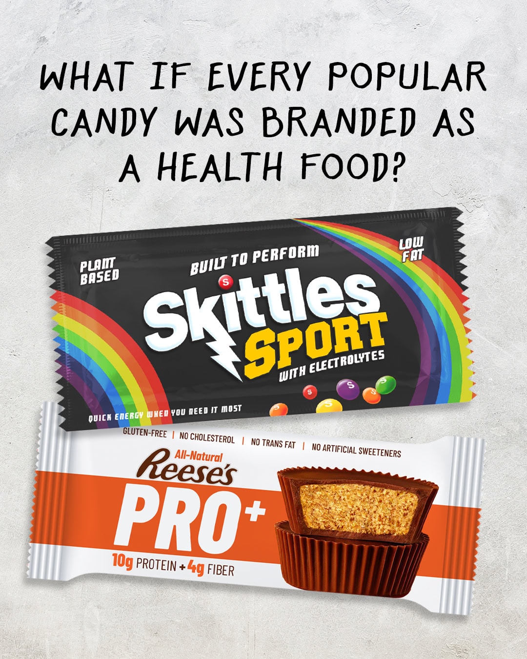 Candy Bar Healthy Rebrands