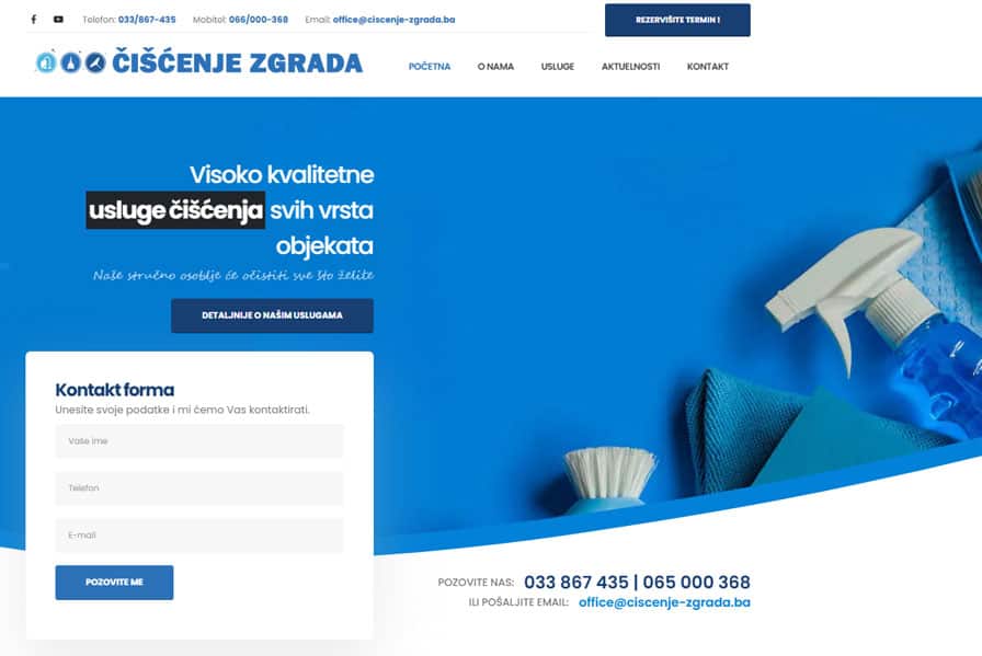 Ciscenje-zgrada