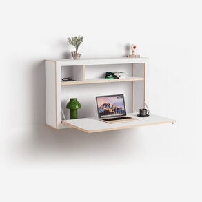 Fläpps Box Sekretär-in 100x60x20 | Großer Wandsekretär mit Stauraum