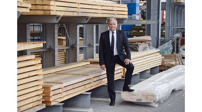 Bild von Kurt Krautscheid in seinem Betrieb