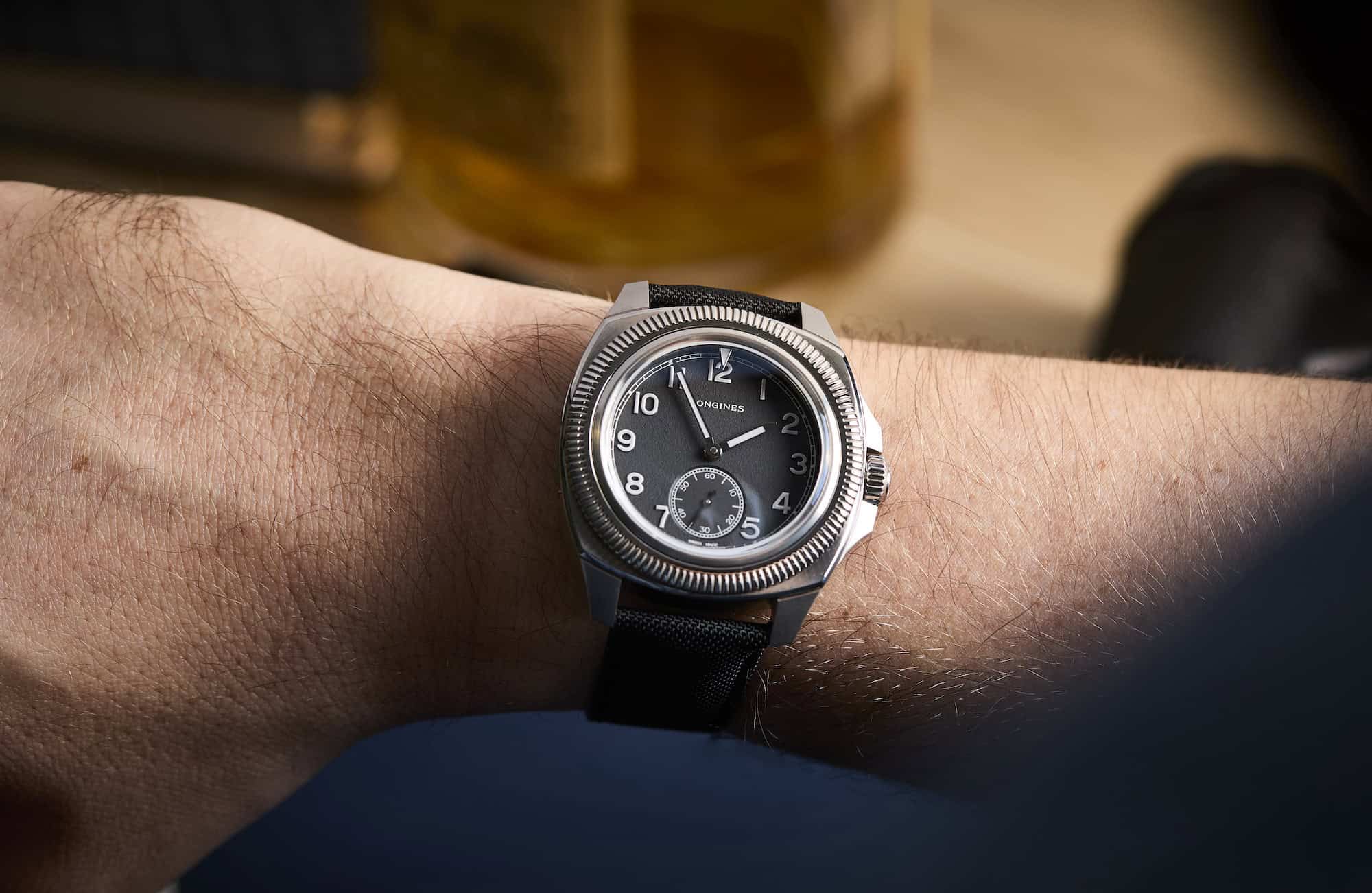 Longines Pilot Majetek titanium