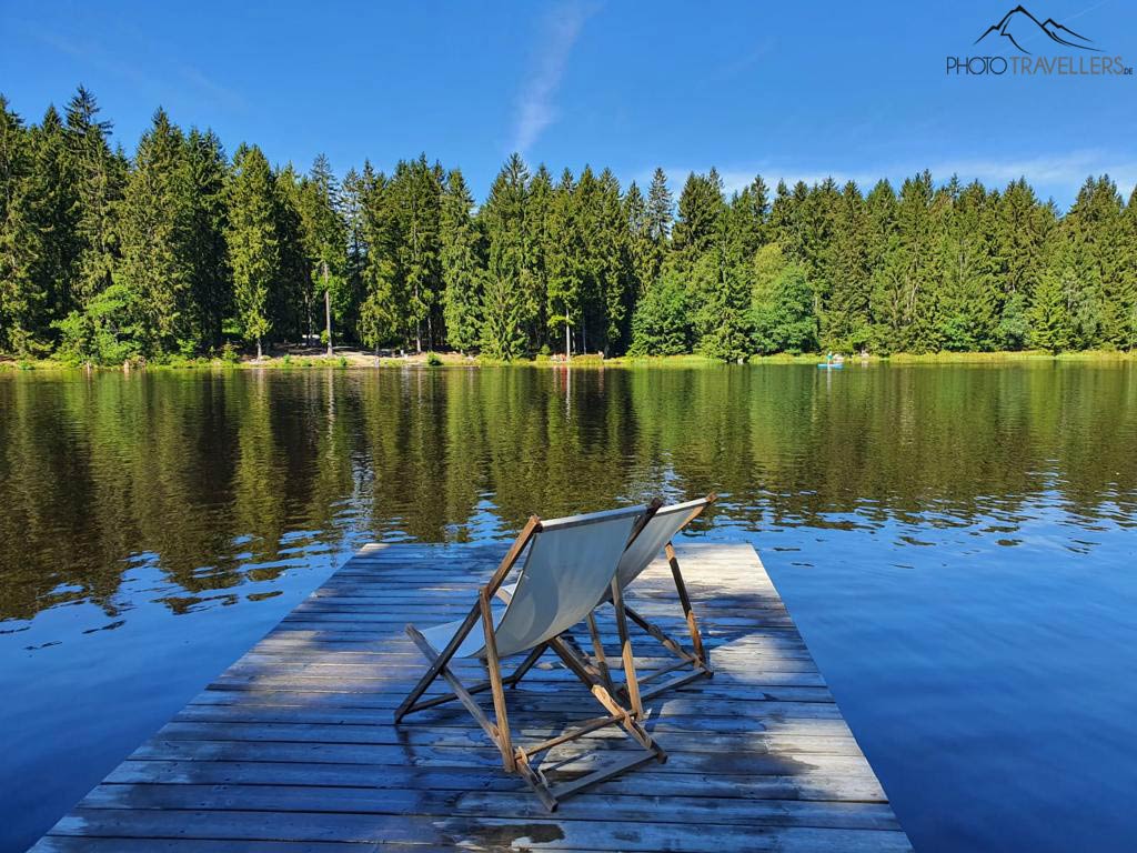 Der Fichtelsee ist ein beliebter Badesee im Fichtelgebirge