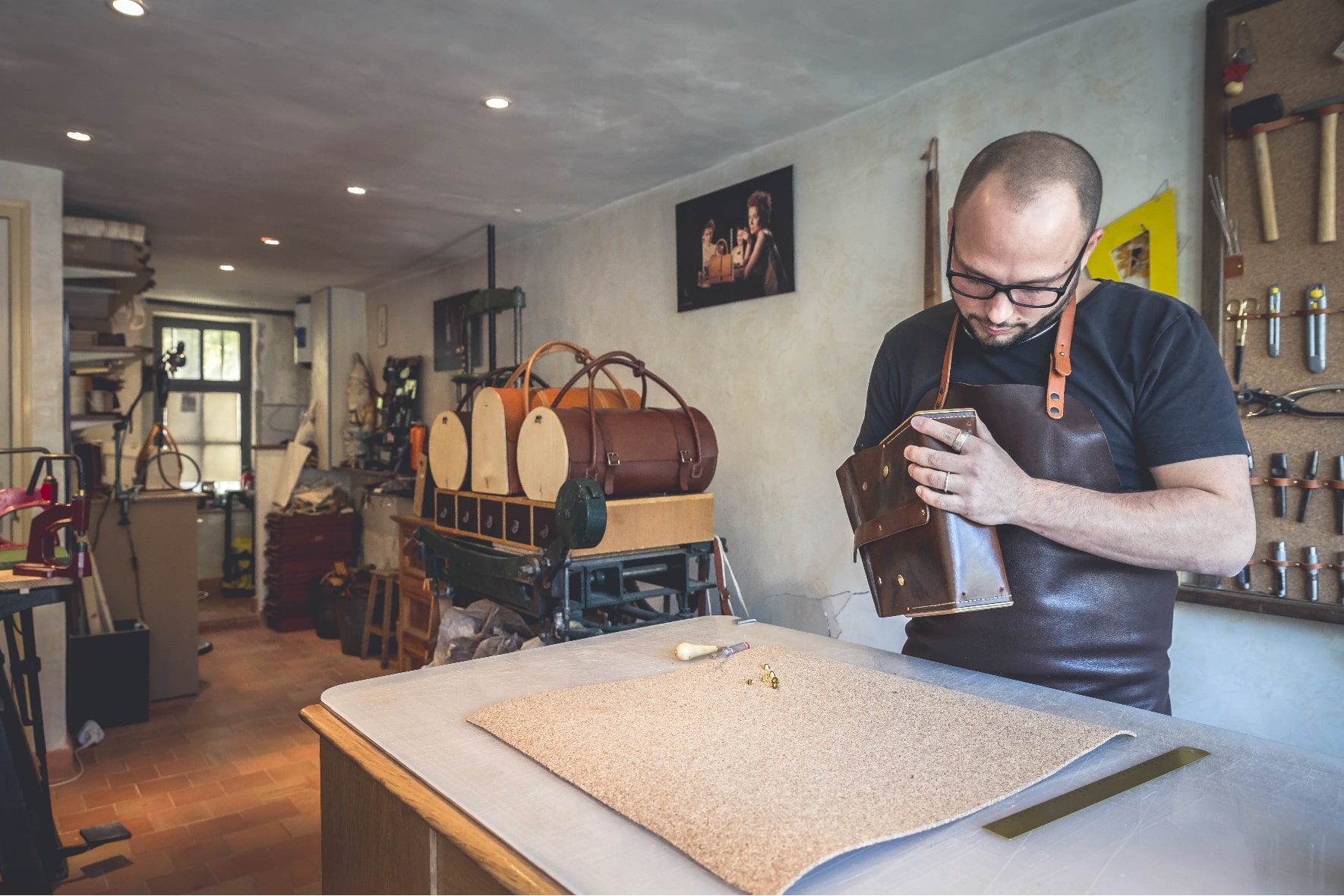 L'atelier Damien Béal et le geste de l'artisan - Photo ©Remicito