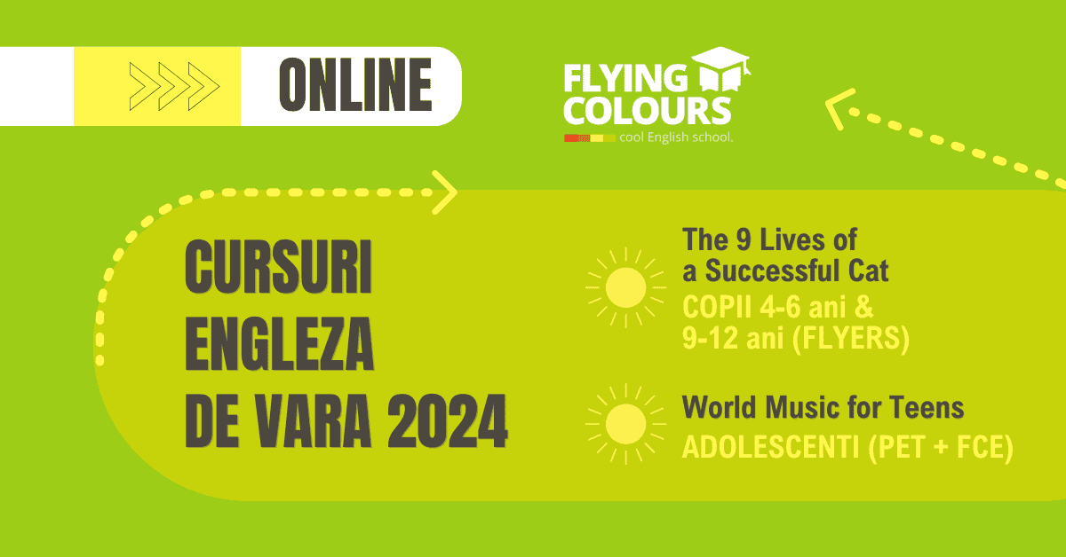 Cursuri engleza de vara 2024
