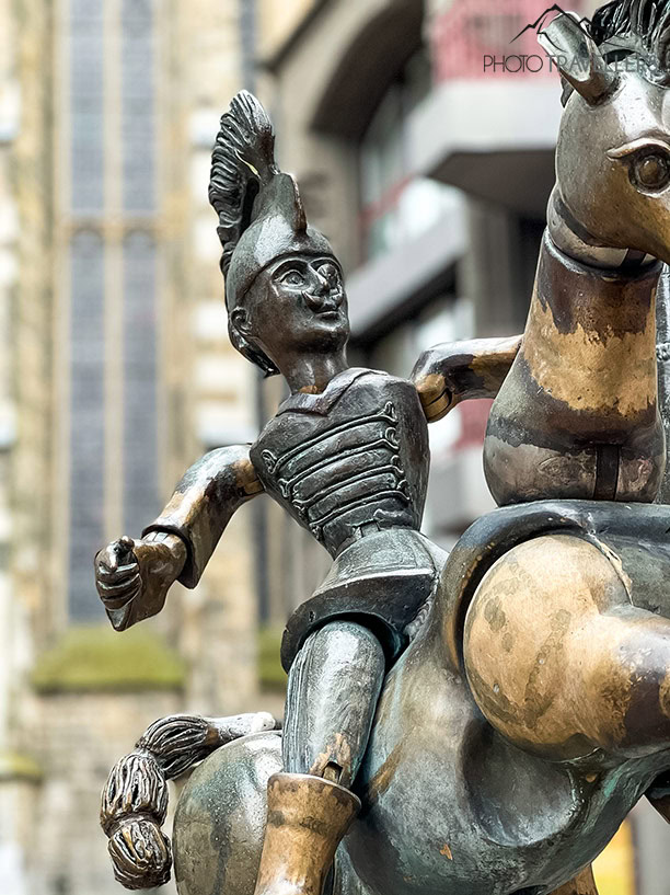 Der Puppenbrunnen in Aachen