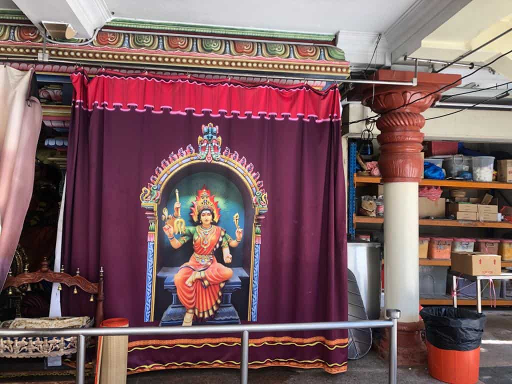 Fabric Banner for indian temple Fabric Banner for indian temple