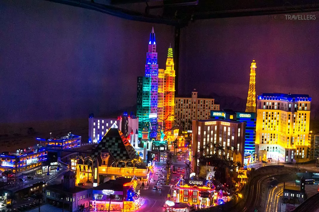 Der Eiffelturm in Miniaturform