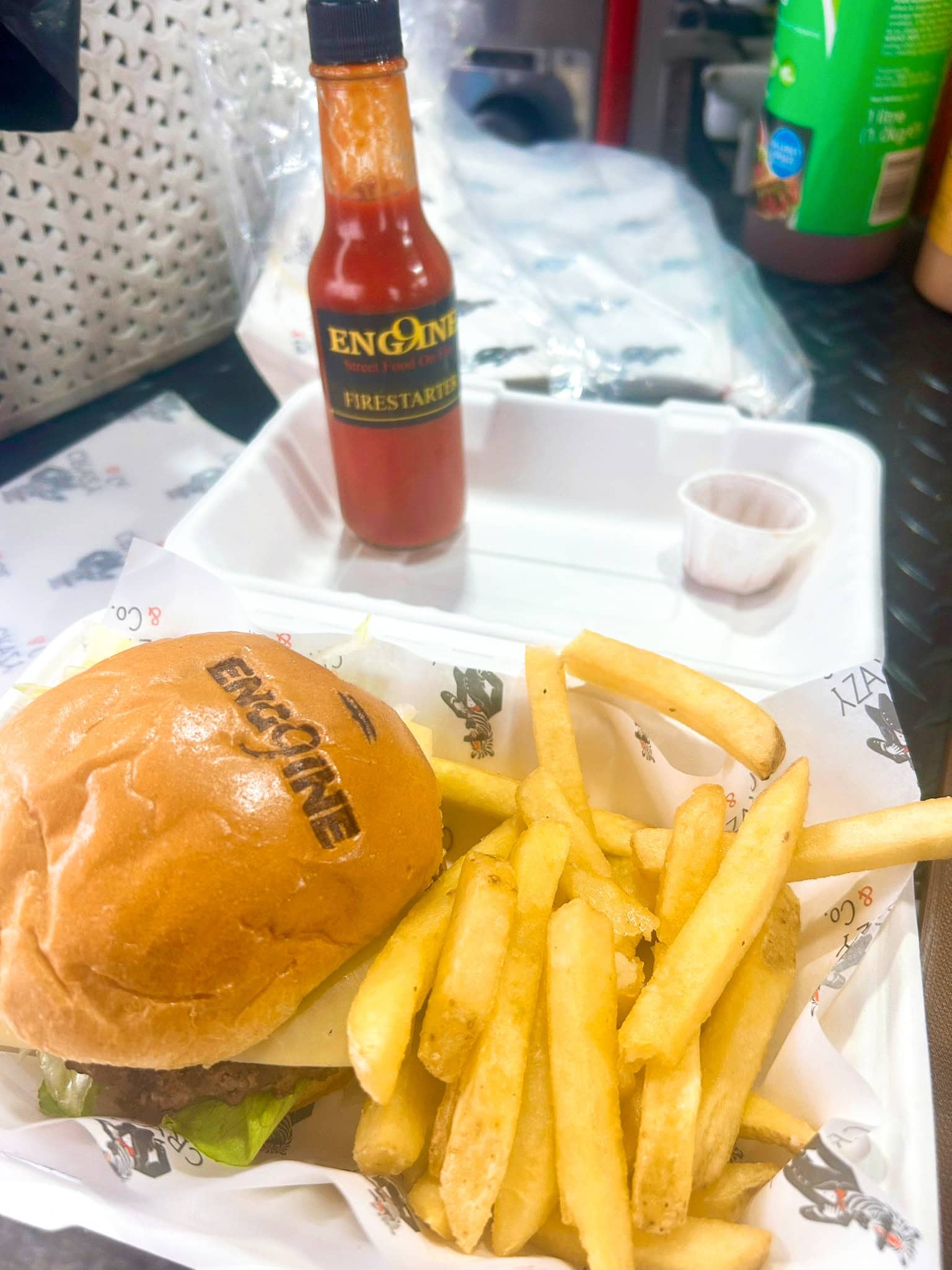 Branded Buns With Inferno Sauce