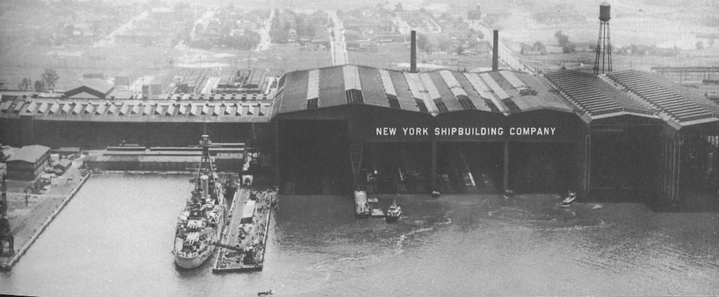 New York Shipbuilding Corporation Asbestos Exposure Job Sites