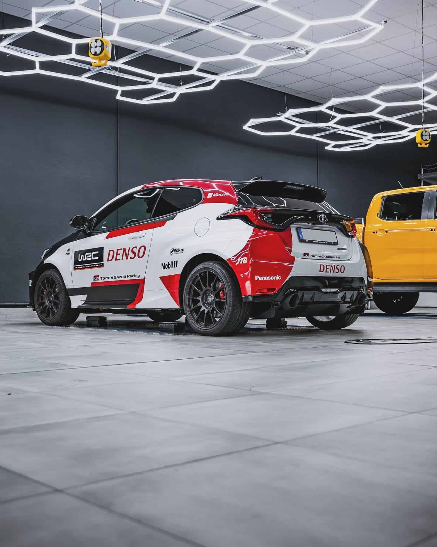 Toyota Yaris GR Designfolierung Teilfolierung