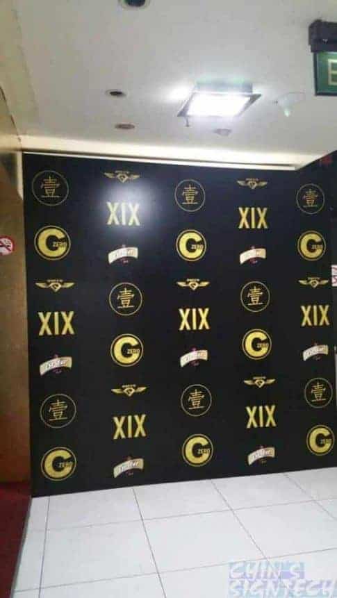 8 x 8ft disposable photo booth backdrop