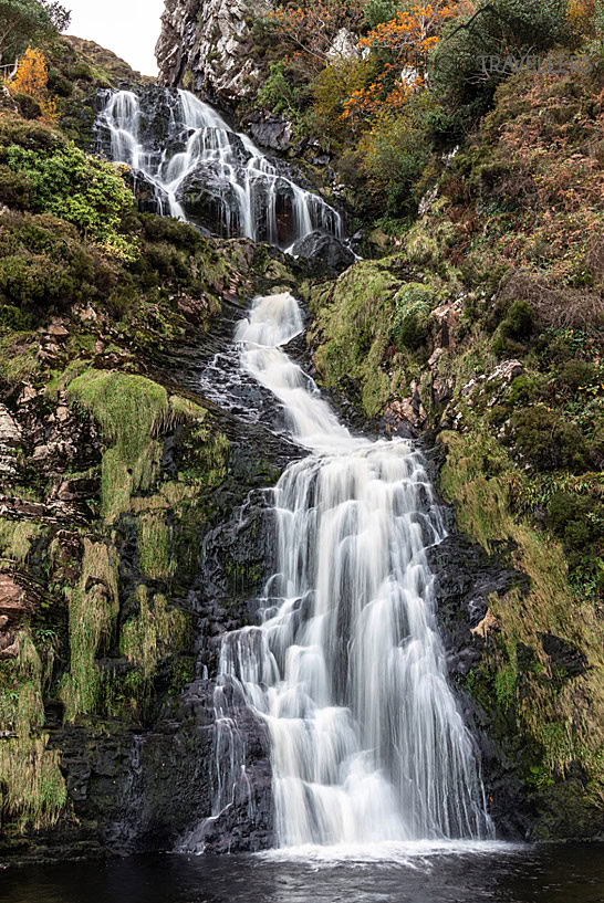 Der Assaranca Waterfall in Donegal