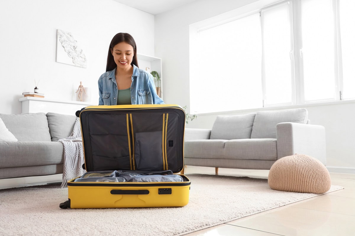 how to pack a small suitcase