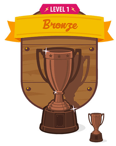 Interfaz trofeo bronce Interfaz trofeo bronce