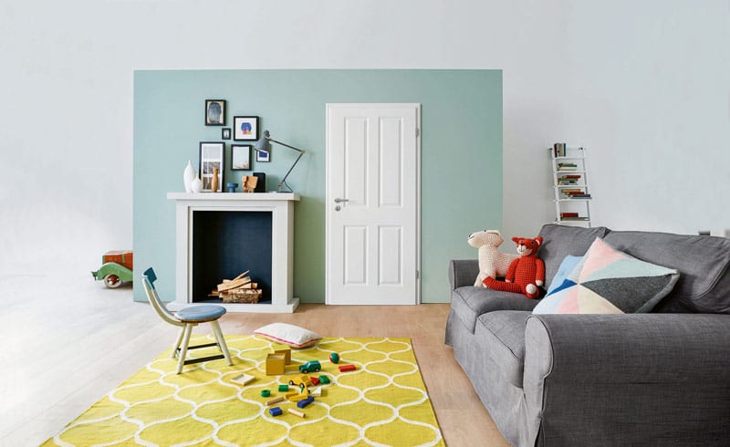 Welche Arten von Innentüren gibt es? weiße Innentür aus Massivholz