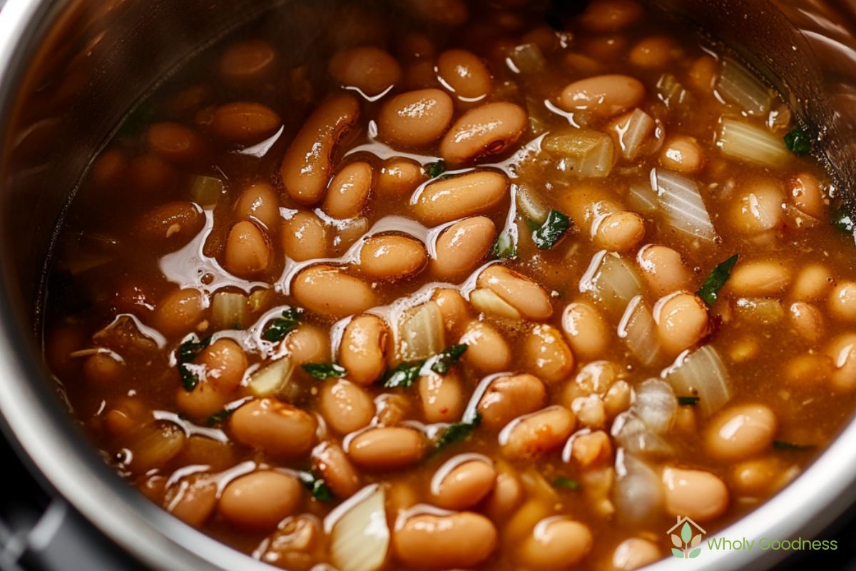 Vegan Pinto Beans in the Instant Pot
