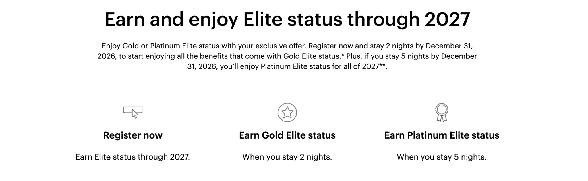 IHG One Rewards Fast Track to Gold & Platinum Elite Status 1 IHG Fast Track to Gold & Platinum Elite Status