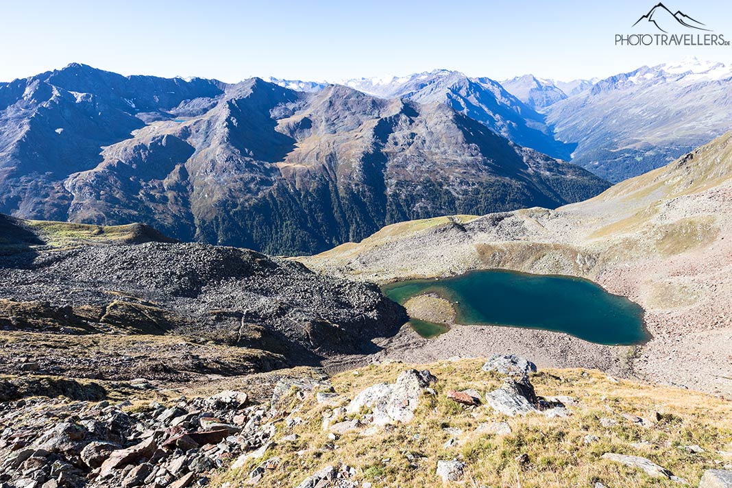 Seekarsee in Tirol von oben