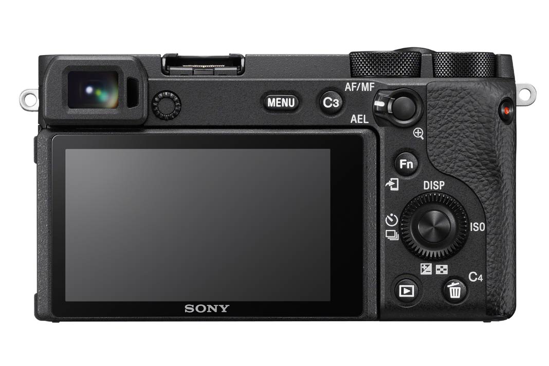Die Rückseite ser Sony Alpha 6600