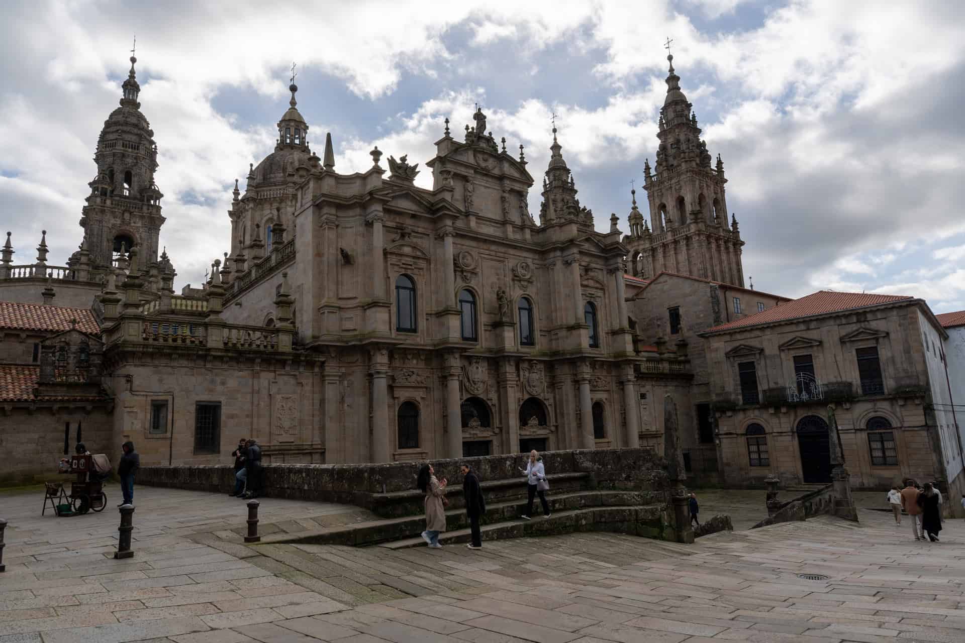 Kathedrale Santiago de Compostela - Ziel vom Jakobsweg Kathedrale Santiago de Compostela - Ziel vom Jakobsweg
