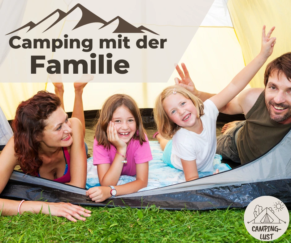 Camping mit der Familie