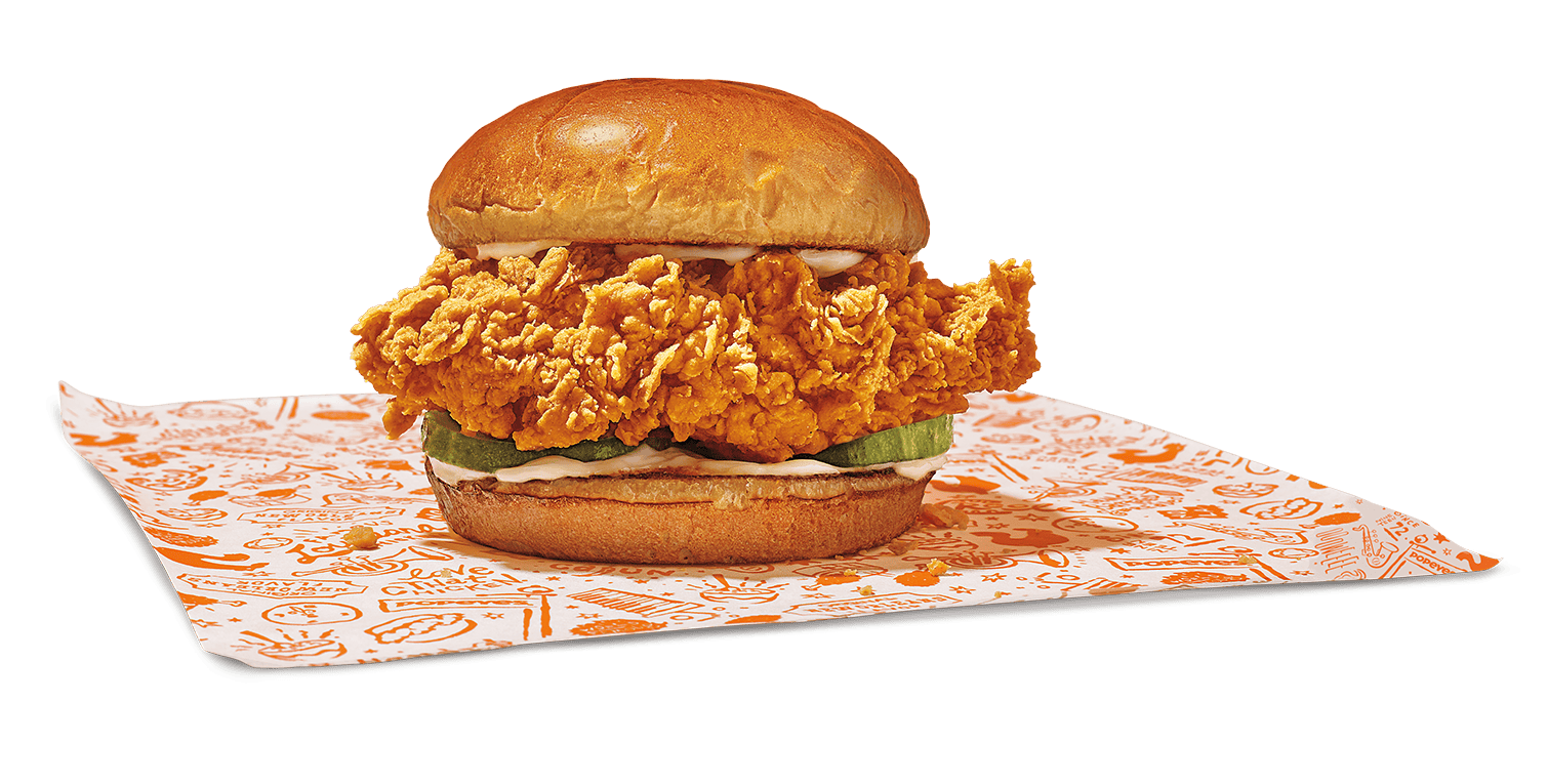 Popeyes crispy chicken sandwich