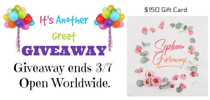 Sephora Giveaway Feature Image