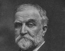 mcampbell A historical portrait of a distinguished man with a beard, representing the Museum's historical exhibits.