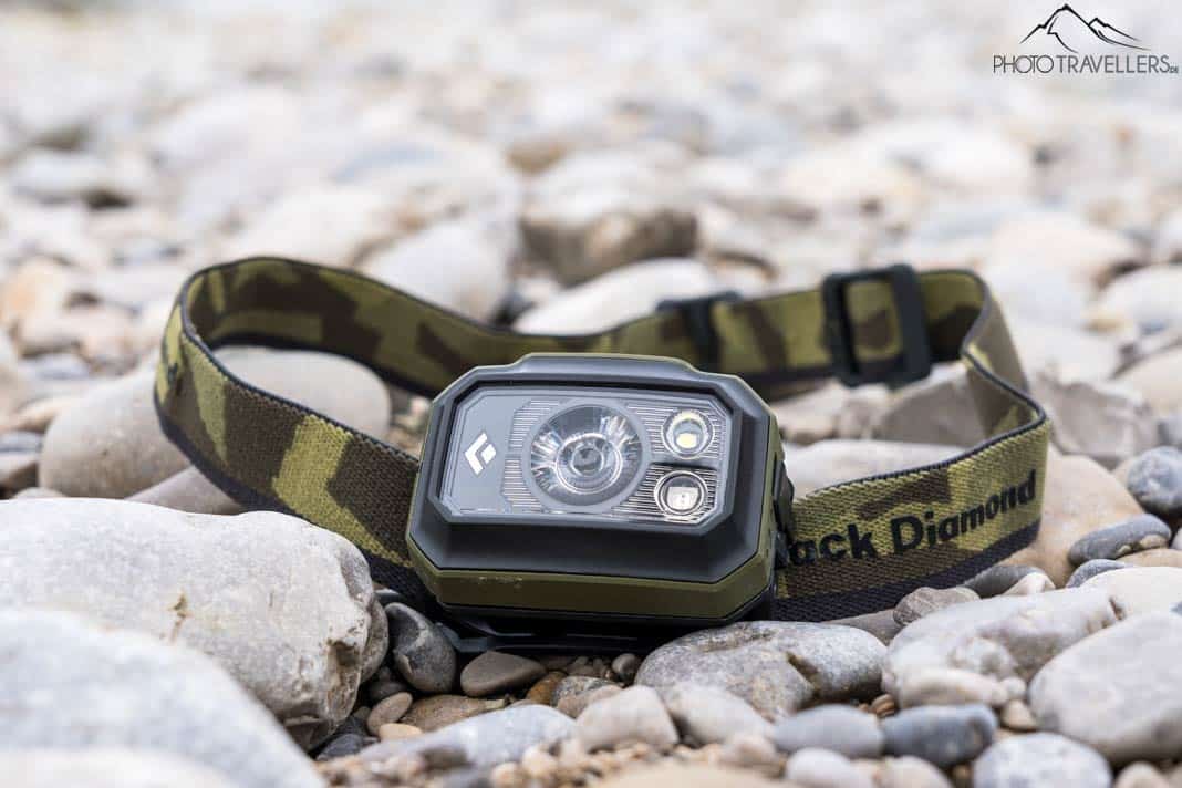 Die LED-Stirnlampe Black Diamond Storm 400