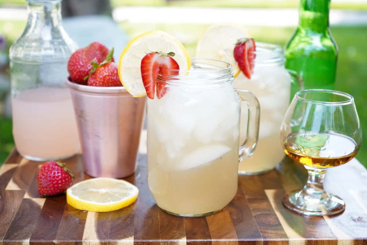 Strawberry Lemonade Kentucky Mule