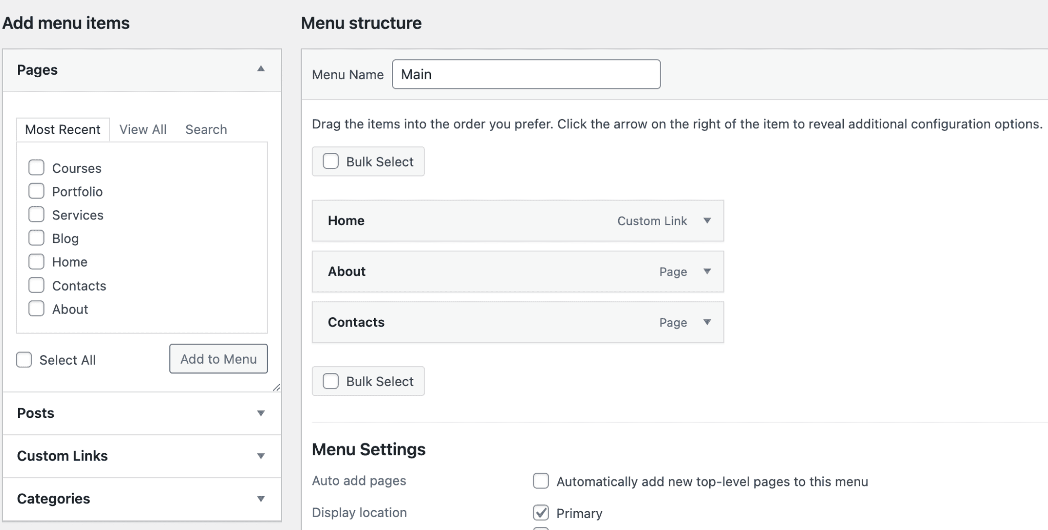 How to Customize a Kadence Template for Your WordPress Blog 2 menu screenshot 7