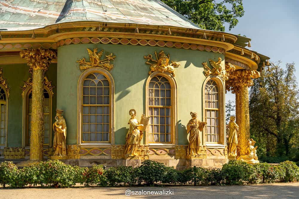 pałac sanssouci w poczdamie