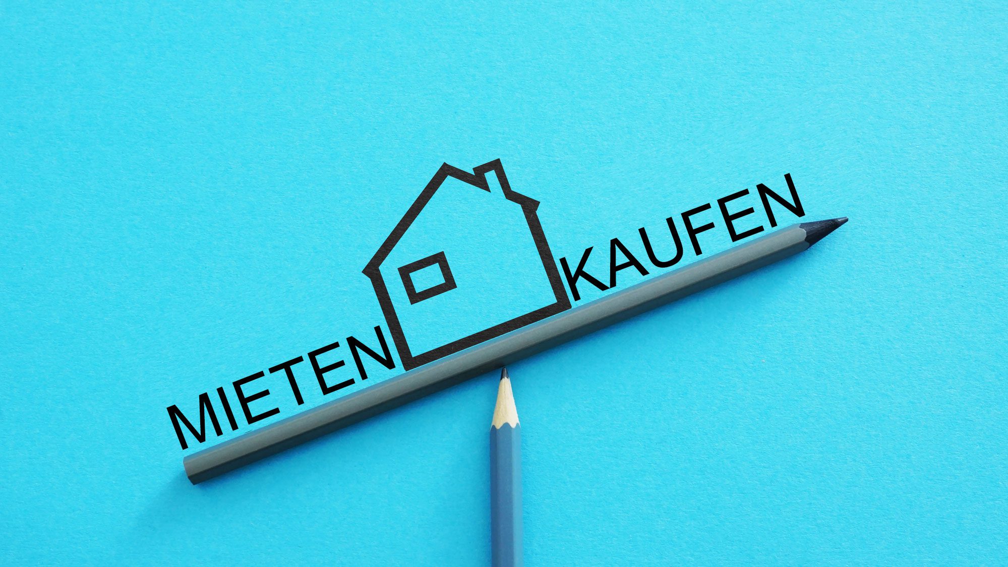 Haus kaufen oder mieten? Studie gibt die Antwort mieten-kaufen